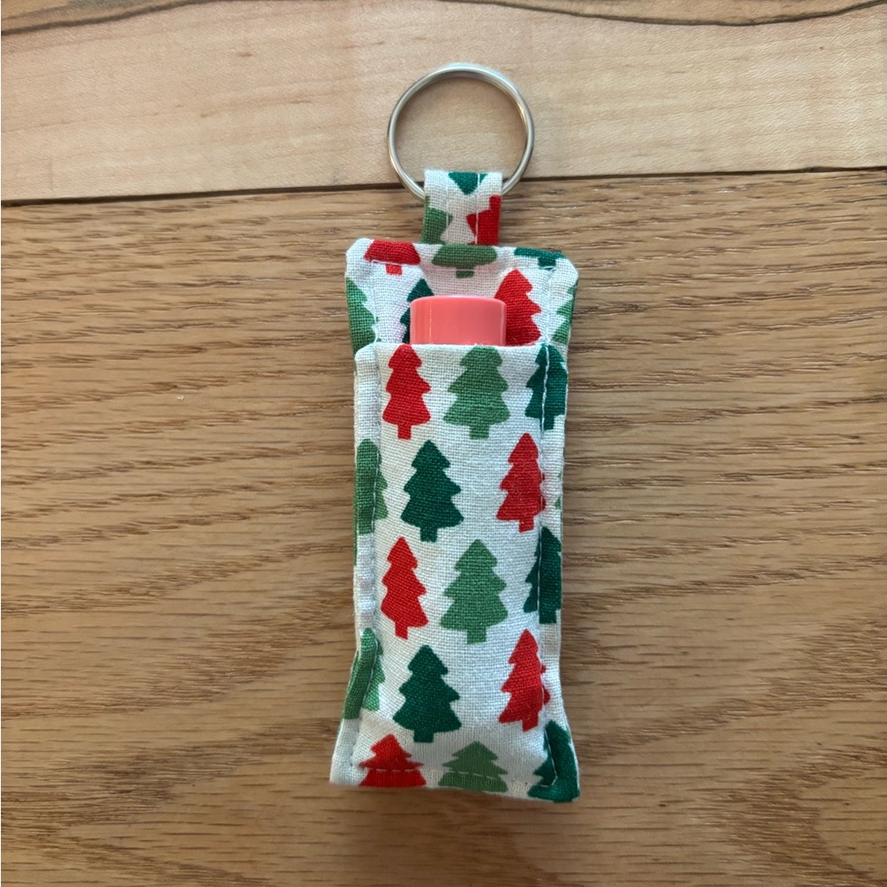 Christmas keychain chapstick holder - Picture 2 of 6